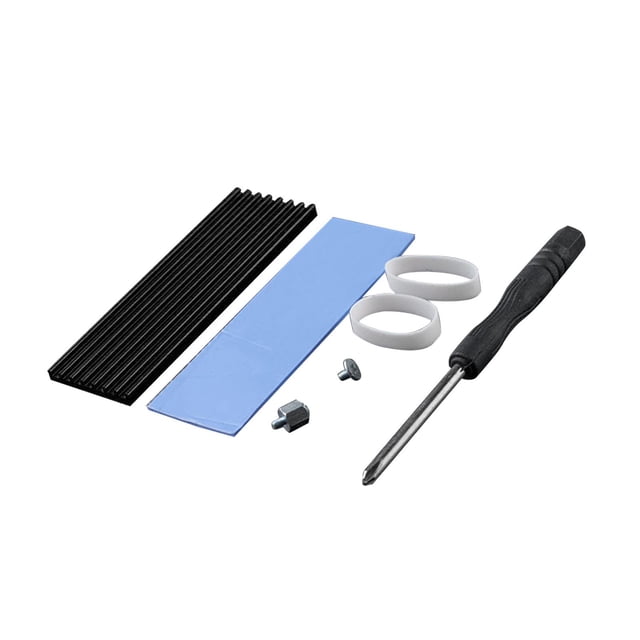 Disipador M.2 2280 Sunnimix radiador duradero con Almohadilla térmica de silicona negro