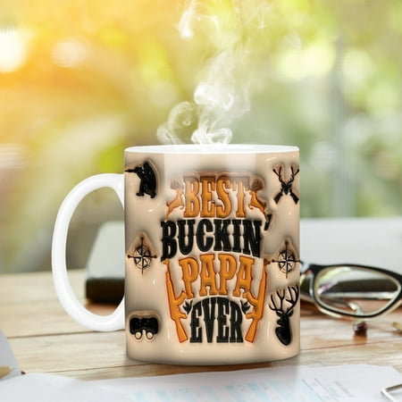 

Weloille Inflated World s Best Ever Mug 11oz Warp Sublimation Design The Man The Mug
