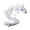 White, variant on Christmas 3D Printed Articulated Dinosaur Figurine with Movable Joints Realistic Mythical Beast Model for Stress Relief and Desk Decor Accessory, White