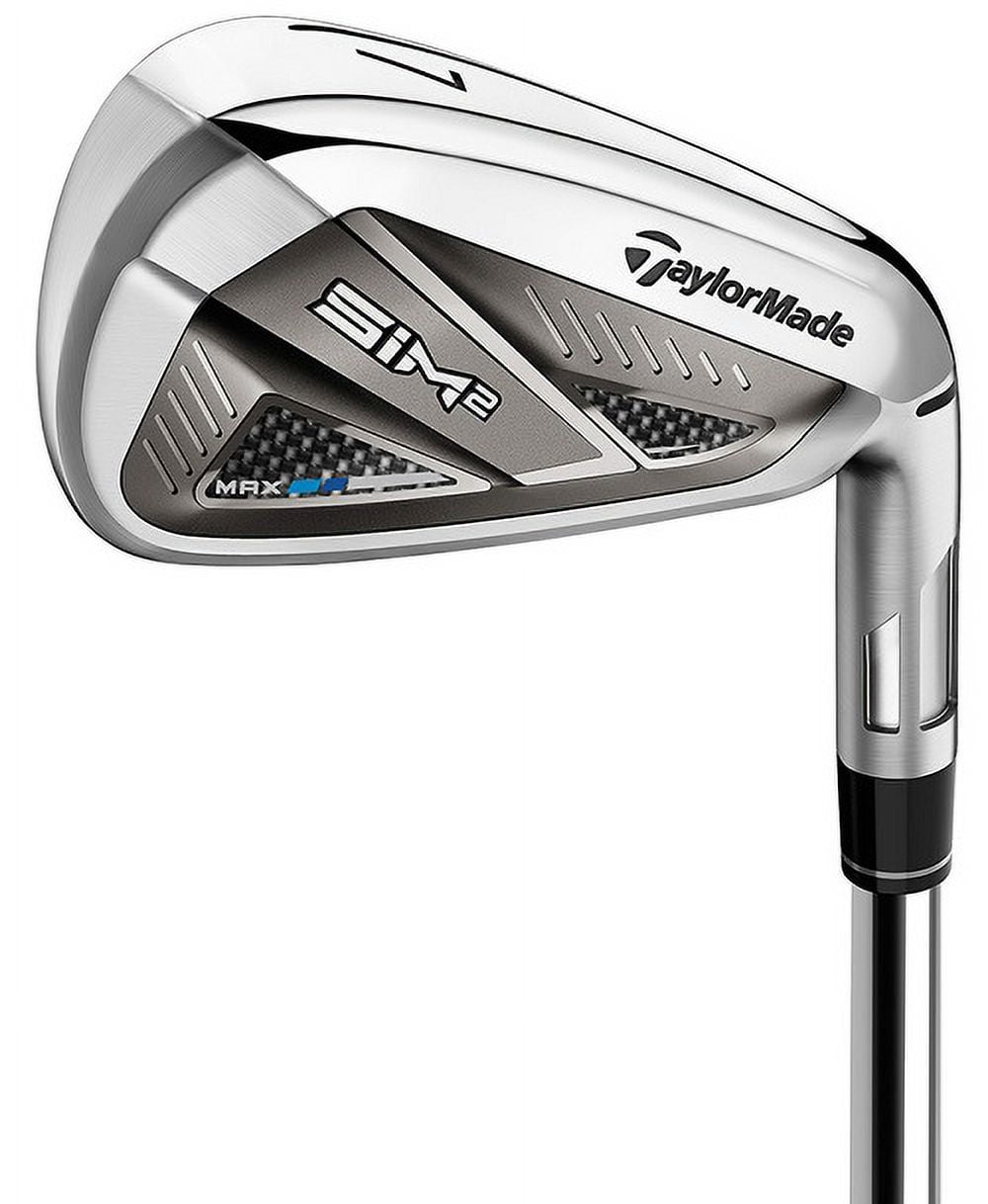 SIM2MAXOSアイアン　6,7,8,9,P 5本セット　フレックスR TaylorMade, Golf SIM2 Max Irons, 5-PW/AW Stiff Flex - Walmart.com