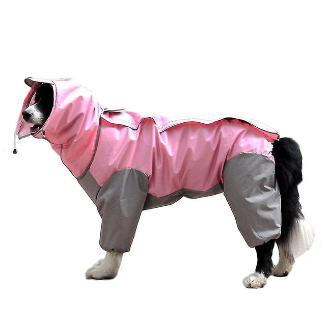 Pink Chubasquero para perros, adecuado, Compatible con poncho para perros S Lar, French Dog Laor