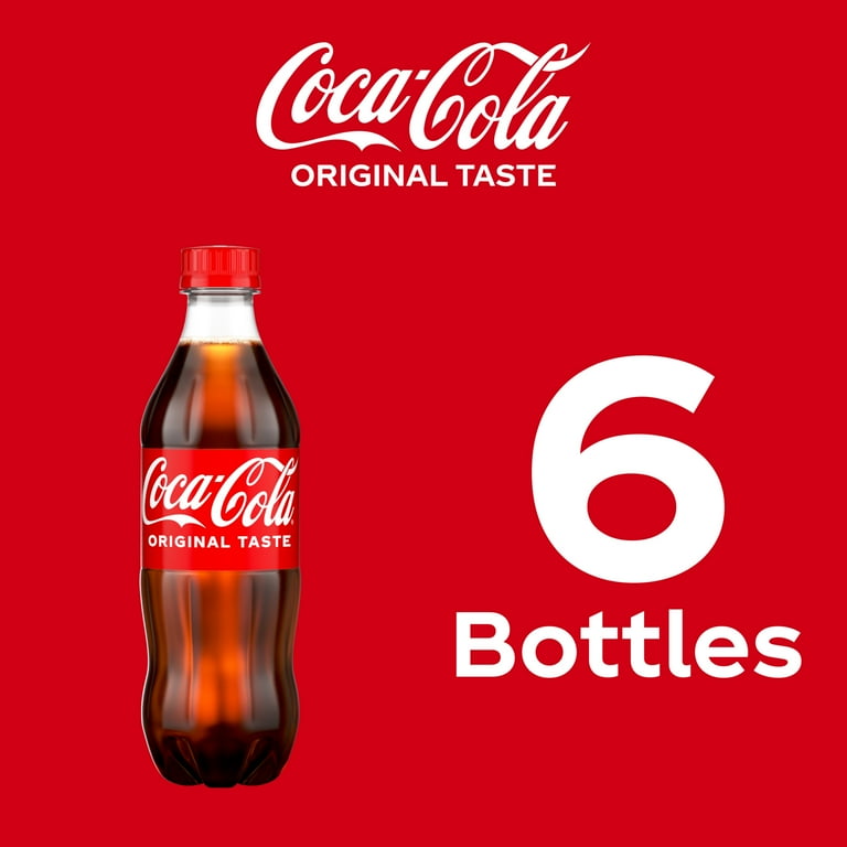 【s】Coca-Cola × atmos TYPE-6 1000% Coca-Cola Classic Soft Drink, Refreshing Coke Soda Pop, 16.9