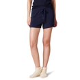 thumbnail image 1 of Amazon Essentials - Pantalón corto ligero de rizo para mujer, color azul marino, talla G, 1 of 4