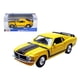 thumbnail image 1 of 1970 Ford Mustang Boss 302 amarillo 1/24 modelo de coche a presión por Maisto Maisto 31943y, 1 of 1