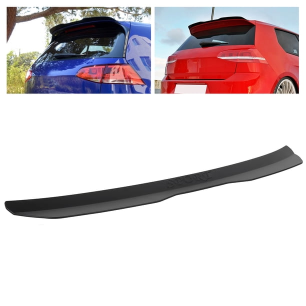 Ala de Techo Trasero, Anti Corrosión Fácil Instalacia de Spoiler de Techo Universal Rugged Para Hatchback