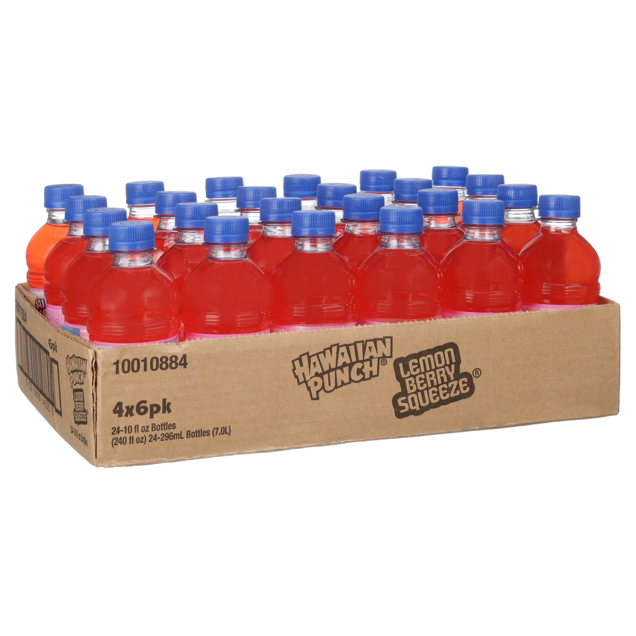 Hawaiian Punch Lemon Berry Squeeze, 10 Fl Oz 6pk