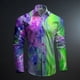thumbnail image 1 of Camisa hawaiana con solapa para hombre, informal, para deportes al aire libre, tendencia de moda, nuevo diseño de diseñador, suave, cómoda, elegante, para hombre,, 1 of 6