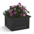 thumbnail image 2 of Mayne Fairfield 24" x 24" x 14" Square Black Self Watering Garden Bed Planter, 2 of 9