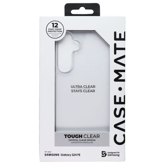 Case-Mate Tough Clear Series Case for Samsung Galaxy S24 FE - Clear