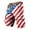 A-Red300, variant on XIAONU Guys Vintage American Flag Tropical Print Cargo Shorts Multi Pocket Casual Bermuda Shorts