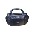 thumbnail image 4 of Portable Boombox Radio Grabadora CD-R/-RW/MP3, Cassettera, Bluetooth, Am/FM, Auxiliar, USB, Headphone Jack 3.5 QFX J-300BT, 4 of 9
