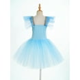 thumbnail image 5 of TiaoBug Kids Girls Ballet Dance Tutu Dress Ballerina Performance Dancewear, 5 of 7