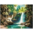 thumbnail image 3 of DIAMOND DOTZ® Waterfall Grotto Round Facet Diamond Painting Unisex Kit, 3 of 10
