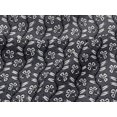 thumbnail image 4 of oneOone Viscose Jersey Fabric Leaves & Floral Block Print Fabric BTY 60 Inch Wide, 4 of 5