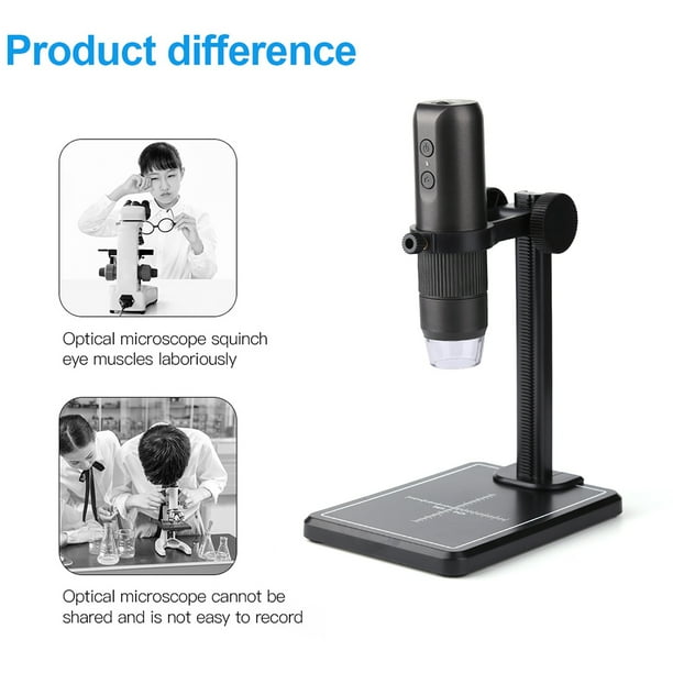 Microscopio USB digital electrónico portátil WIFI 1000X para PC Teléfono móvil Ndcxsfigh nuevos