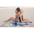 thumbnail image 4 of Disney Lilo and Stitch Groovy Wave 100% Cotton Beach Towel, 28x58, 4 of 4