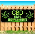 thumbnail image 1 of CBD Helps Seizure Patients 13 oz Vinyl Banner With Metal Grommets, 1 of 4