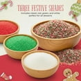 thumbnail image 6 of NY SPICE SHOP Christmas Sanding Sugar - 1 Pound - Red, Green & White Sanding Sugar - Festive Decorating Sugar Crystals - Perfect for Cookies, Cupcakes & Holiday Baking - Sparkling Christmas Sprinkles, 6 of 7