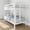 White, variant on Bear Plywood Twin/Twin Bunk, Brushed White