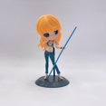 thumbnail image 1 of Q Posket-figura de Anime de One Piece, Luffy, Nami, Ace Shanks, modelo de decoración, muñecas de PVC, adornos, juguetes para niños, 14cm, 1 of 4