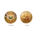 thumbnail image 3 of Rirozkan Peace Theme Commemorative Coin, Symbol of Peace, Collectible Medallion, Gift Keepsake for Awareness, Memorial, Anniversary Events, 3 of 8