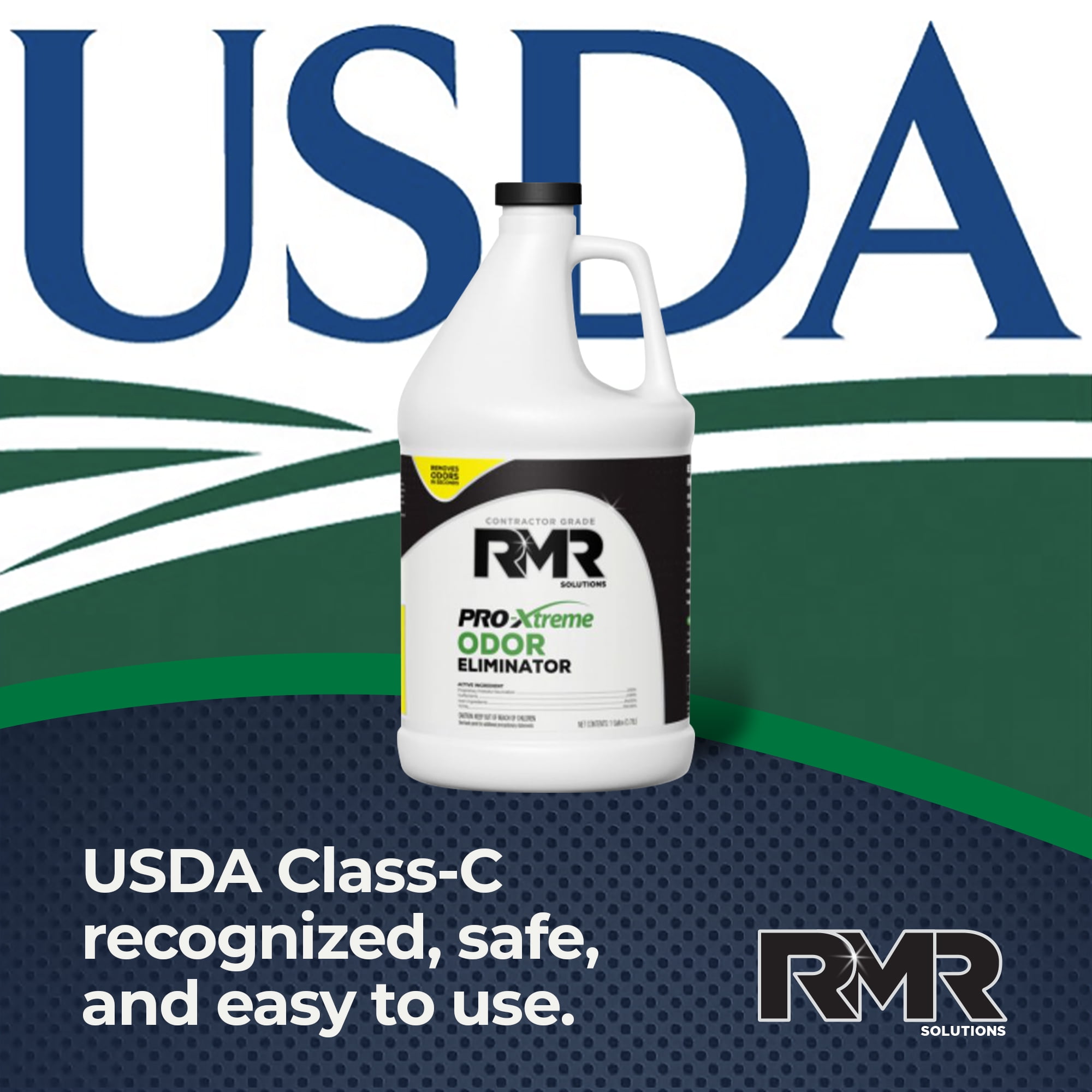 RMR Pro-Xtreme Odor Eliminator, Organic Deodorizer, Unscented, 1 Gallon