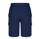 thumbnail image 5 of pstuiky Pantalones cortos deportivos, Pantalones cortos casuales de color sólido con cintura elástica y cordón transpirable para hombre Pantalones cortos de golf, 5 of 6