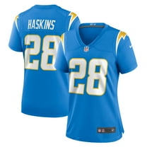 Women's Nike Hassan Haskins  Powder Blue Los Angeles Chargers  Game Jersey