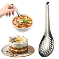 thumbnail image 2 of Small Slotted Spoons,Slotted Serving Spoons,Spherification Spoon,Stainless Steel Slotted Spoons Strainers Caviar Colander Spherification Molecular Slotted Bar Spoon for Kitchen(Slotted Spoons), 2 of 9