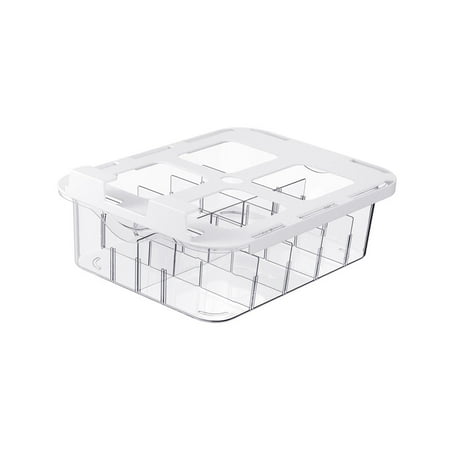 

Drawer Underwear Organizer Boxes Pull Out Multi Functional Women Underwear Storage Compartment Box Wardrobe Hanging Bins for Socks Bra Ties 10 Dividers