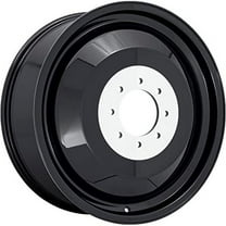 Luxxx HD14 Rear Inner Dually Wheel, 20"x8.25", 8x210mm, 115 Offset, 154.2mm Hub, Gloss Black Finish