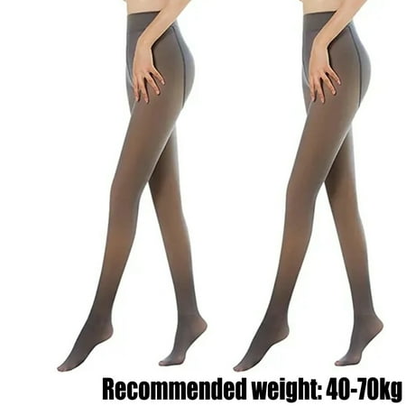 

QingY-2PCS 40-70kg Translucent Warm Wool Pantyhose 320g