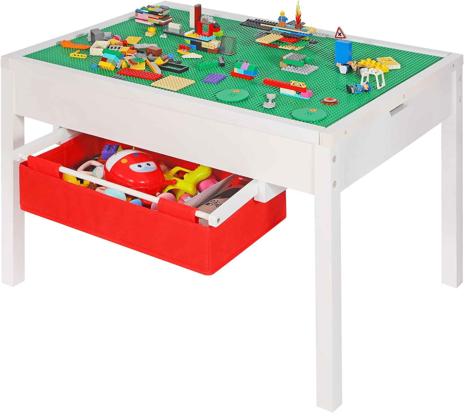 Red stripe games lego table sale