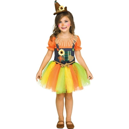 Sweet Scarecrow Wizard Of Oz Girls Toddler Halloween Costume