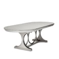 thumbnail image 3 of MICHAEL AMINI Eclipse 7-Piece Engineered Wood Dining Set in Moonlight Gray, 3 of 20