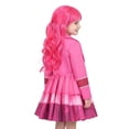thumbnail image 6 of Rise of Red Cosplay Costume Pink Princess Dress Halloween Costumes Sleeveless Skirt with Wig and Jacket Movie Character Halloween Cosplay, 110, 6 of 8