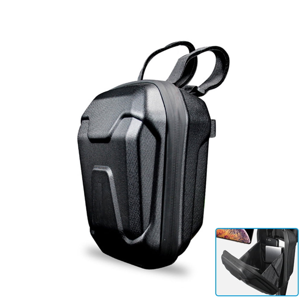 Scooter Storage Bag, Rainproof Scooter Handlebar Bag, Hard Shell Front