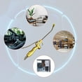thumbnail image 1 of Air High Volume Air Blow Gun Household Air Blower Gun for Air Compressor, Pneumatic Air Compressor Accessories Dust Cleaning Tool for Car Detailing Machine Cleaning Air Tool, Gold, 1 of 4