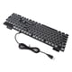 thumbnail image 5 of Teclado Mecánico para Juegos Negro Teclado Ergonómico con Cable USB de 104 Teclas con Teclas Redondas Retroiluminación RGB para PC Portátil para Win OS X Vista ANGGREK Otros, 5 of 8