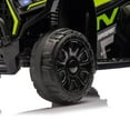 thumbnail image 5 of 6V Carros Eléctricos Para Niños, 4-Wheeler Quad ATV Play Car w/ 2.5MPH Max Speed, iYofe Ride on Toys w/ Treaded Tires, LED Lights, Push-Button Accelerator, Big Wheels for Kids 2-6,Green, 5 of 7
