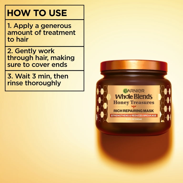 Garnier WB HONEY TREA J340ML ENG, 11.5 fl oz - Walmart.com