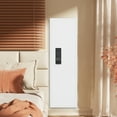 thumbnail image 2 of New 53" Fingerprint Touch Panel In-Wall Safe,Hidden Wall Gun Safe for Rifles with Adjustable Shelves,Assembled Storage Multifunctional Wall Safe for Firearm and Valuables (White-Fingerprint), 2 of 9