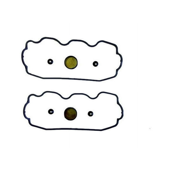 Valve Cover Gasket Set - Compatible with 1987 - 2000 Plymouth Voyager 3.0L V6 VIN 3 12-Valve SOHC 1988 1989 1990 1991 1992 1993 1994 1995 1996 1997 1998 1999