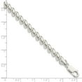 thumbnail image 4 of Sterling Silver Bracelet San Marco Link, Other 7 mm 7.5 in, 4 of 5