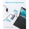 thumbnail image 4 of Concentrador USB C Anker 10 en 1 Gris con HDMI 4K y VGA para Dell XPS, 4 of 7
