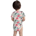 thumbnail image 6 of Rocae Roses and Butterflies for Baby Climbing Clothes Soft Baby Romper for Active Infants Comfortable and Breathable Crawling Jumpsuit Unisex Baby Outfit 18 Months, 6 of 8