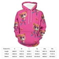thumbnail image 2 of Super Kitties Casual Pullover Hoodie Unisex Hooded Sweatshirt Novelty 3D Graphic Long Sleeve Sweater with Pocket 3XL, 2 of 8