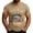 T7-Khaki, variant on Havenx Men's 250 American Anniversary Shirt American Flag Design Crewneck Shirt Short Sleeve Graphic T-Shirt 250 Years Of Freedom Cross Patriotic Tee Tops,Camouflage Green 2XL