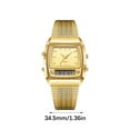 thumbnail image 3 of High End Men Analogue Watch with Precise Movement Water Resistant Double Display for Casual Wear and Valentines Gifting, 3 of 8