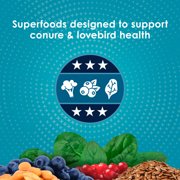 Kaytee Forti-Diet Pro Health Nourish+Protect Conure & Lovebird Food 4 Pounds